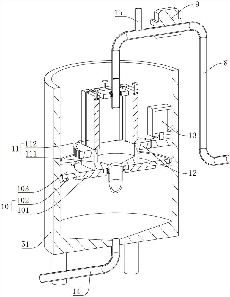 Leachate back-spraying system