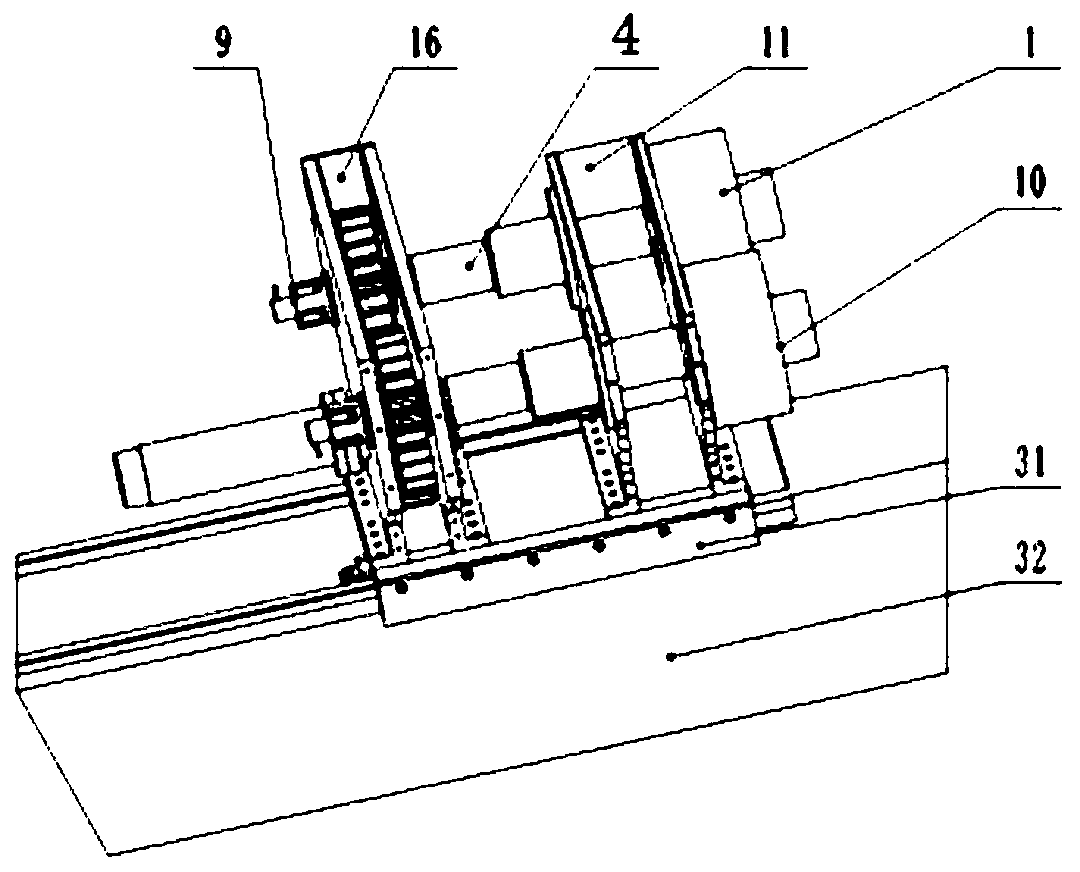 Hydraulic power head for core sampling drilling machine and core sampling drilling machine