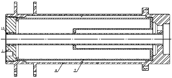 A gas generator that provides rapid inflation for the floating system of underwater weapons