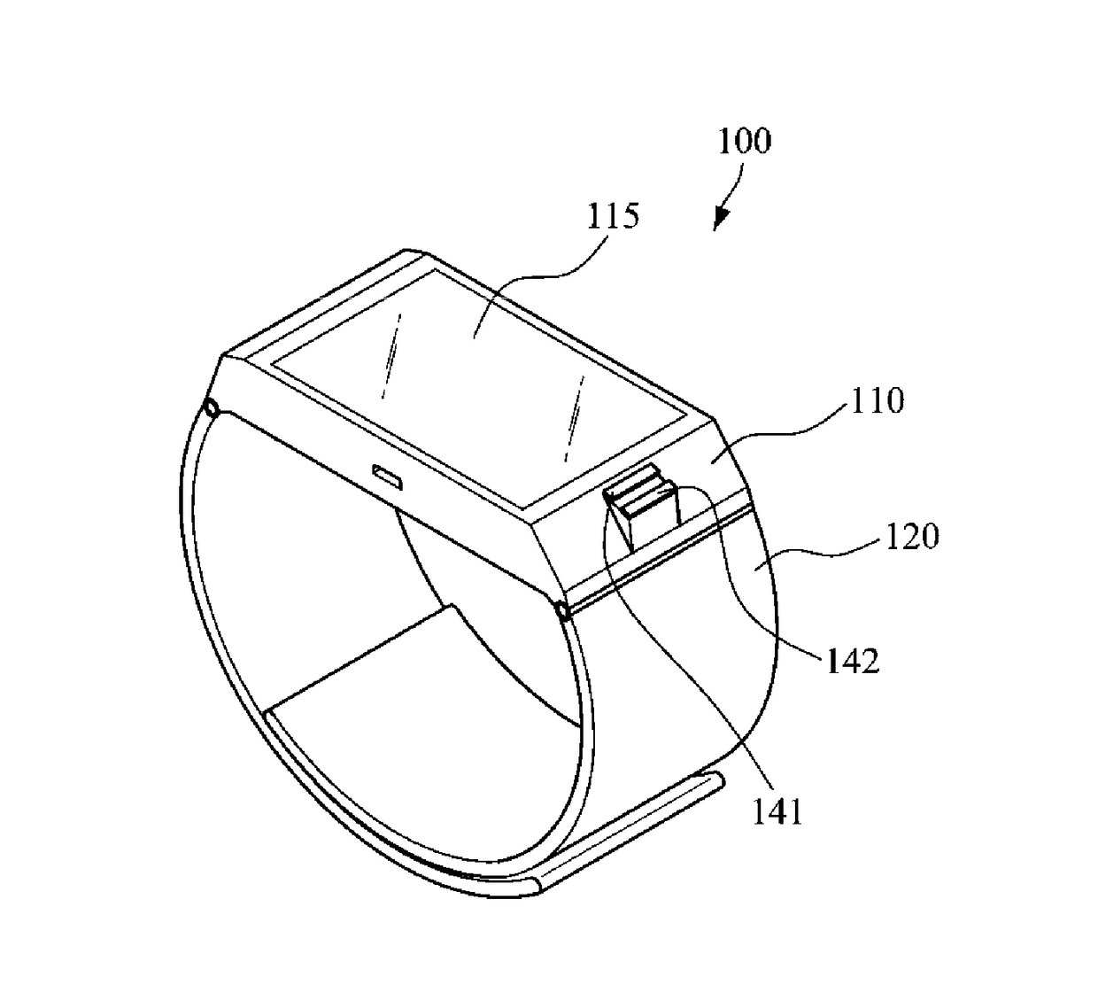 Wrist-type body composition measuring apparatus