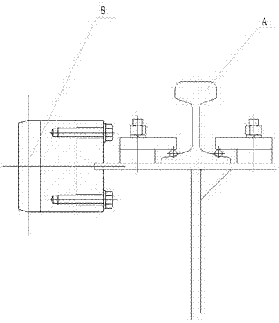 Material rake mechanism arranged on spiral material picking machine and used for loosening materials