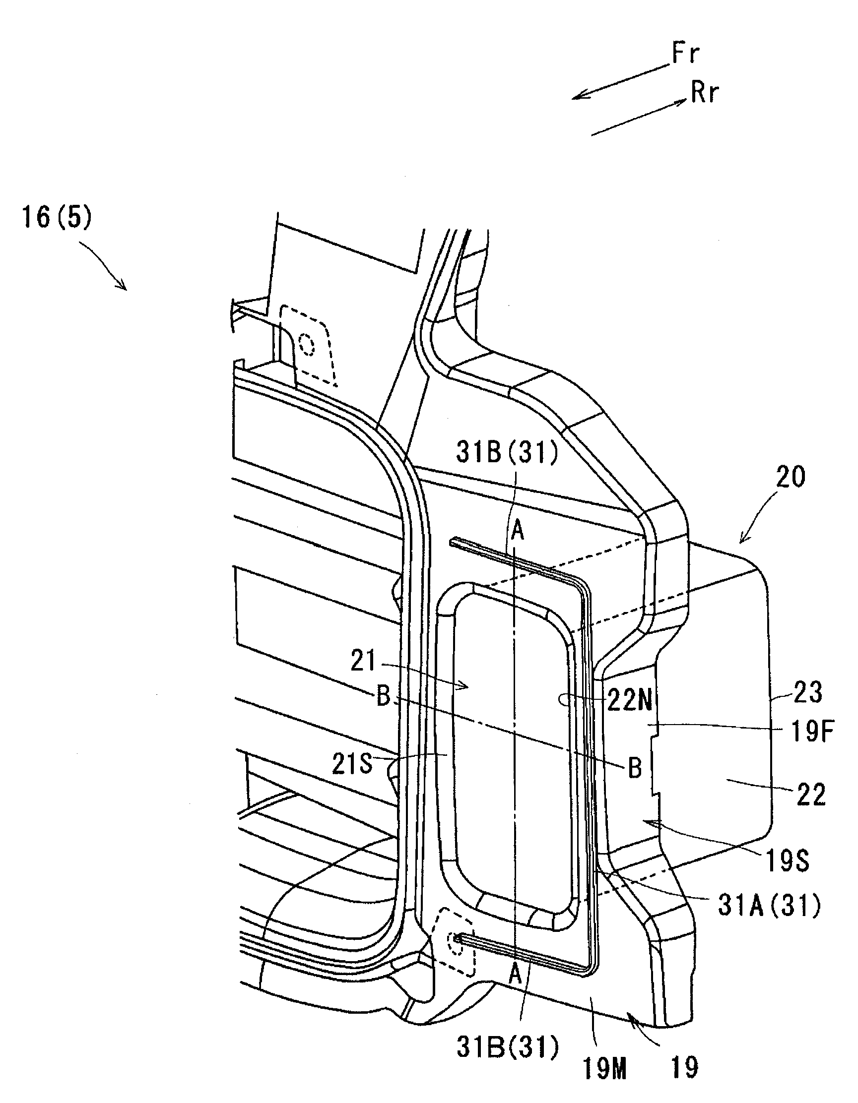 Vehicle front structure