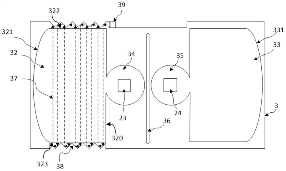 Differential MEMS gas sensor