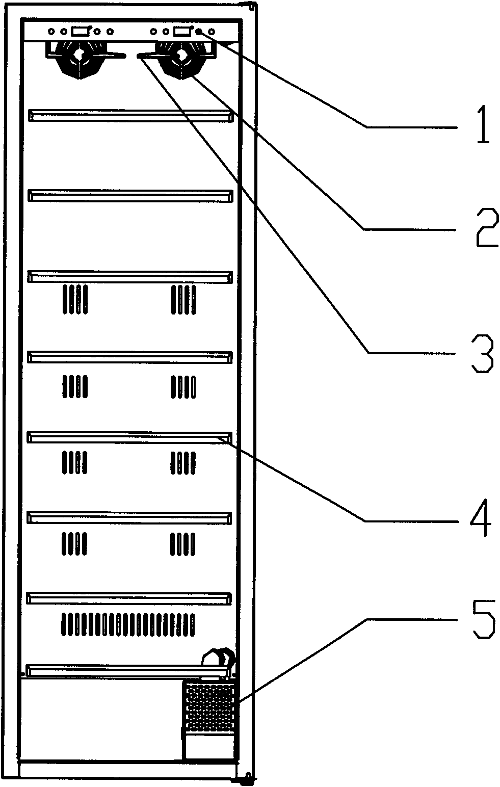 Constant temperature wine cabinet