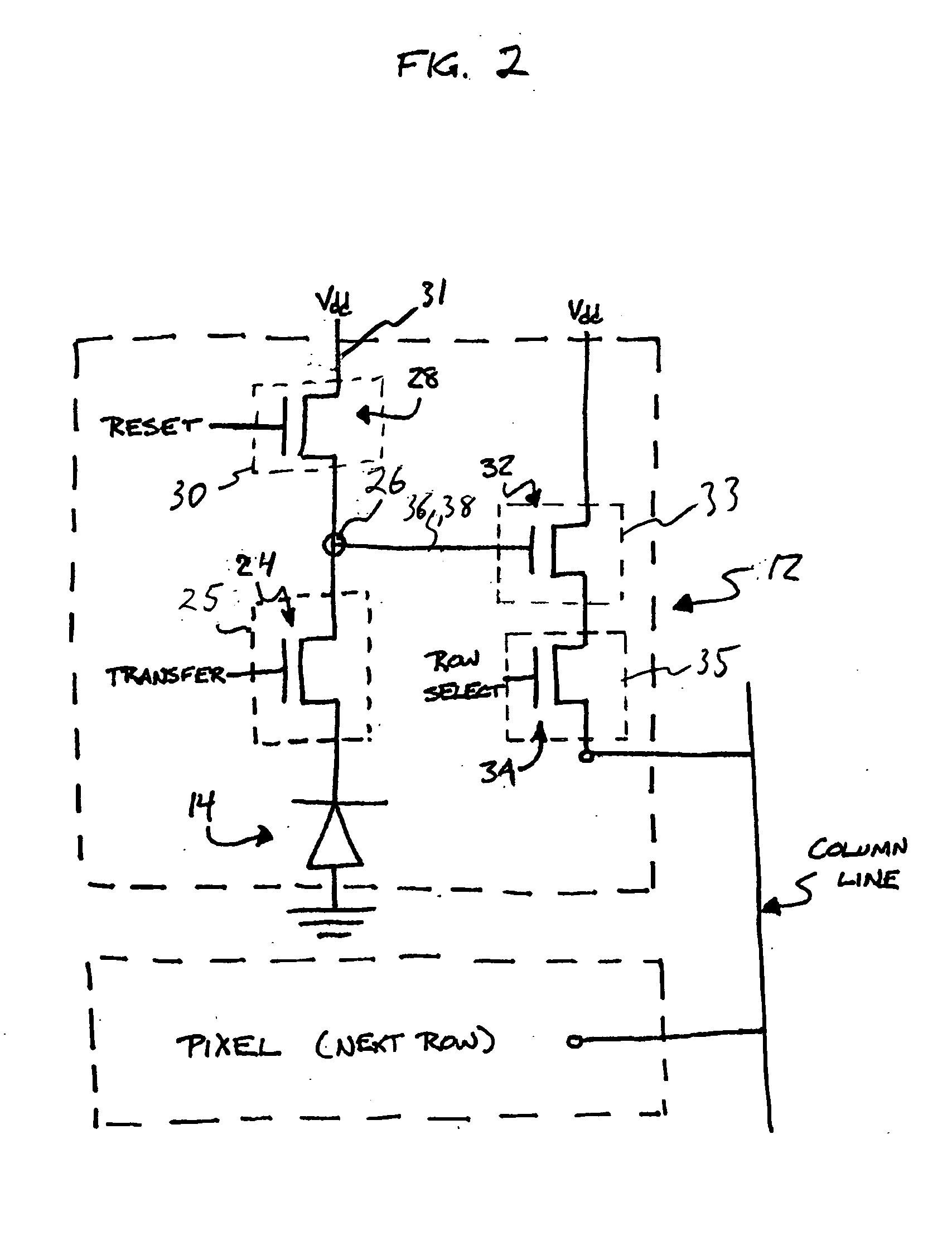 Method and structure to reduce optical crosstalk in a solid state imager