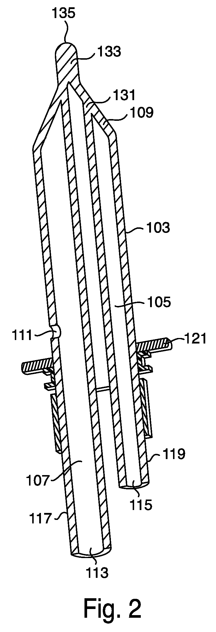 Multiple channel single spike for a liquid dispensing system