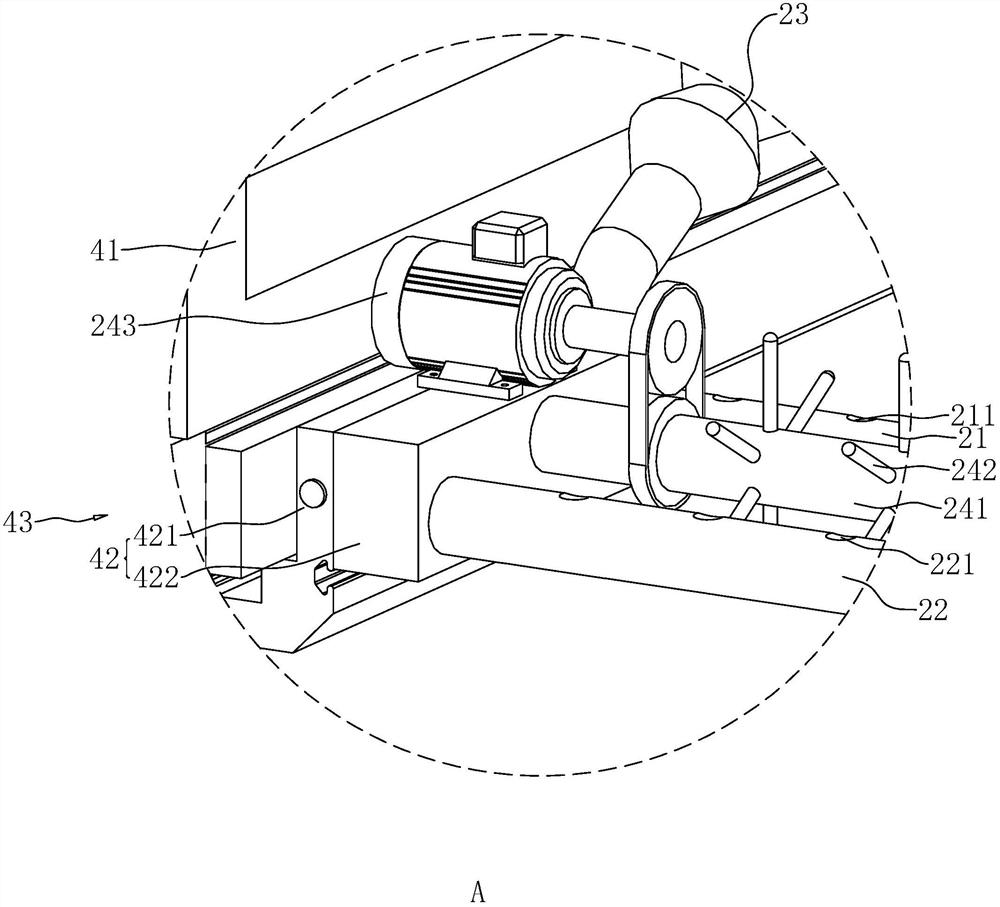 Dried tofu curd extrusion device with high-temperature disinfection function