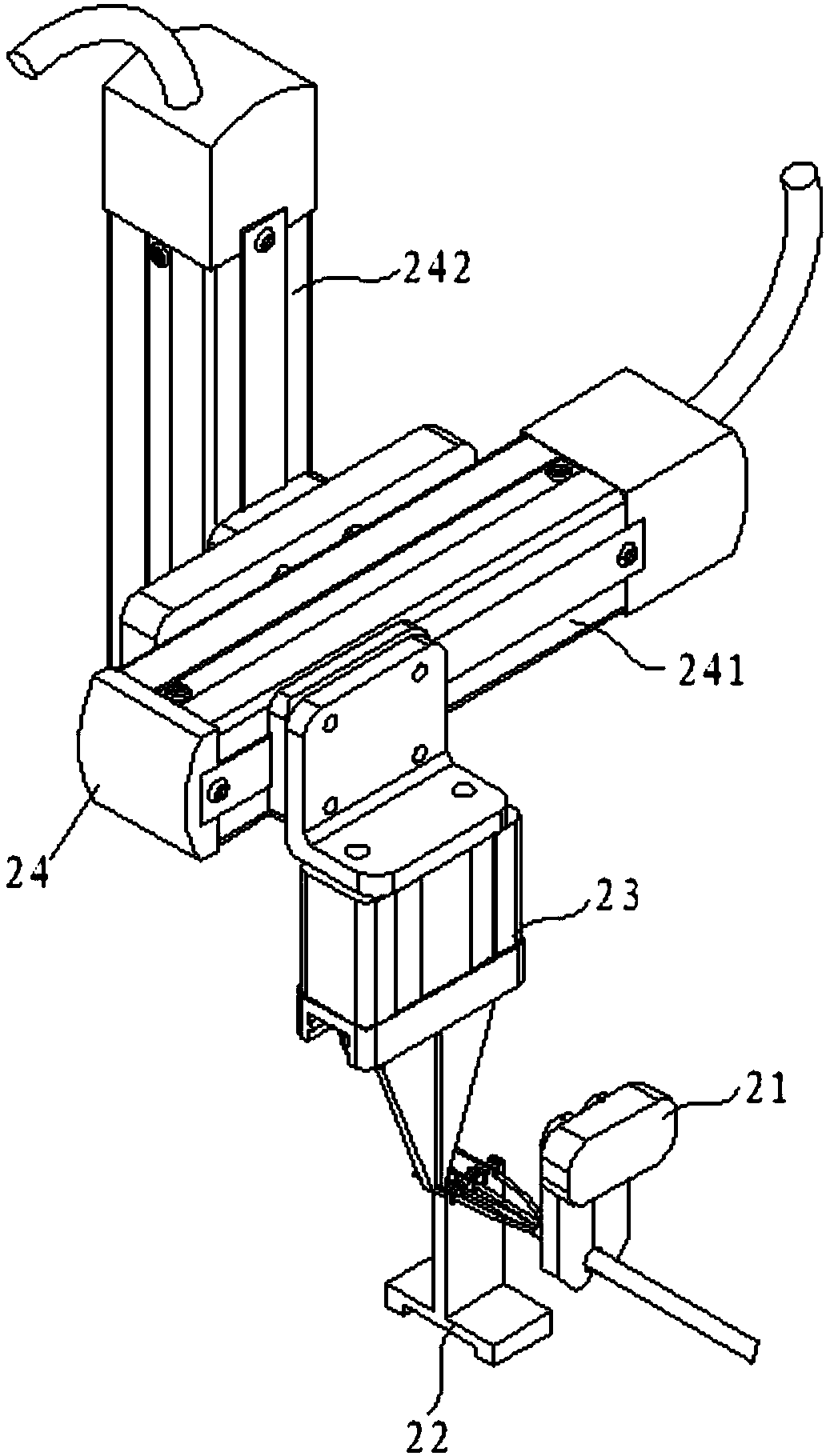 A kind of automatic wire sorting device