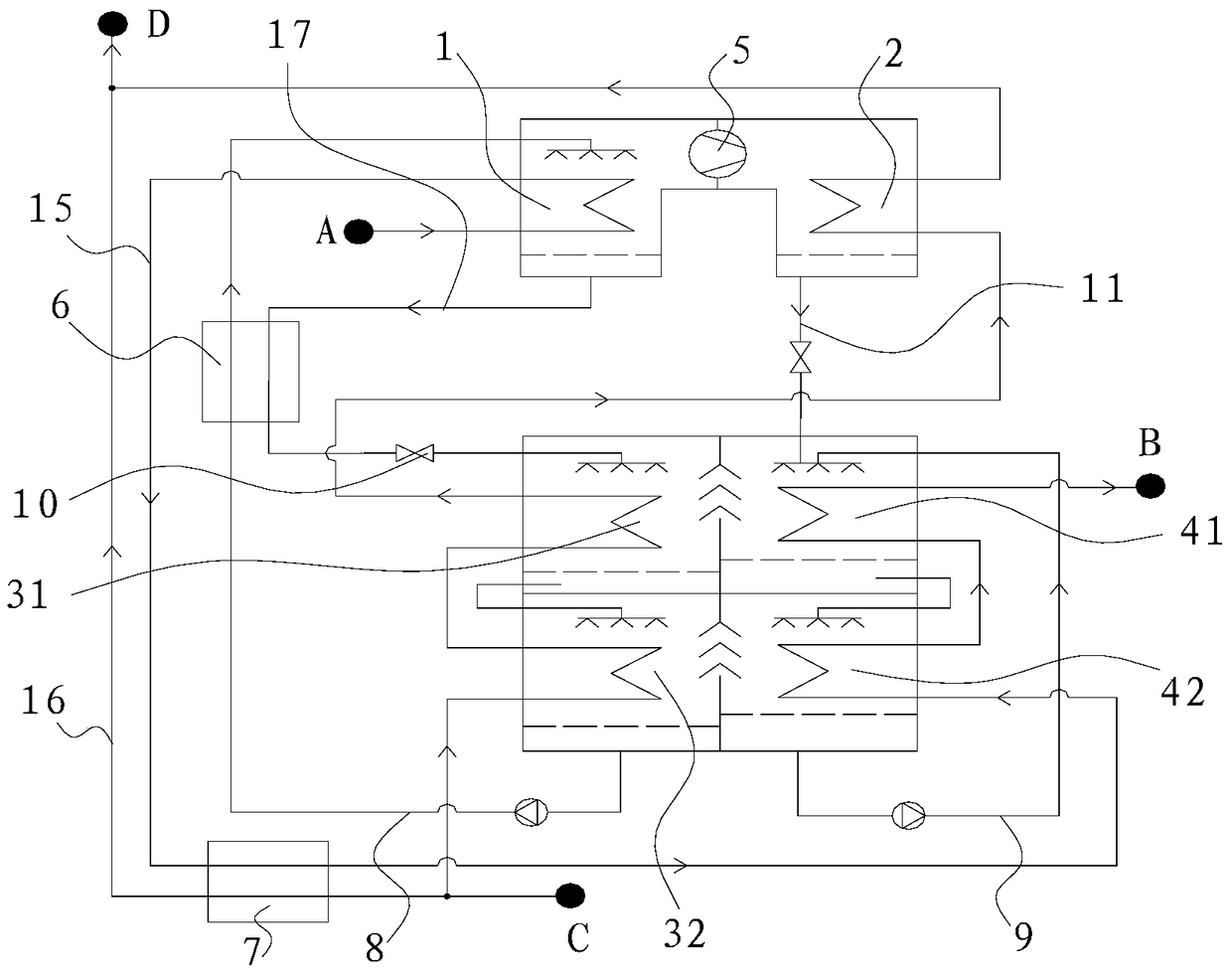 Heat pump unit