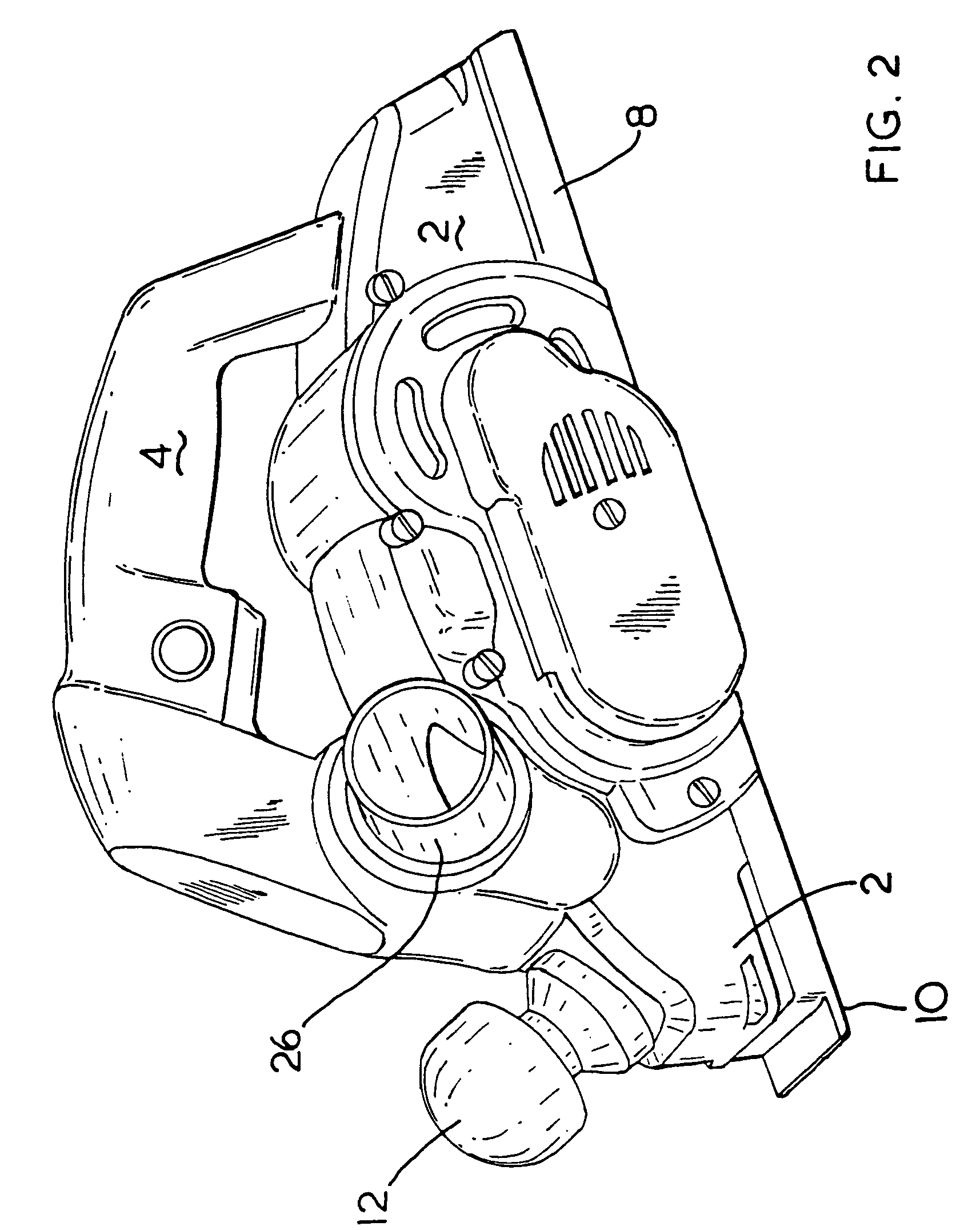 Debris collection system for a planer