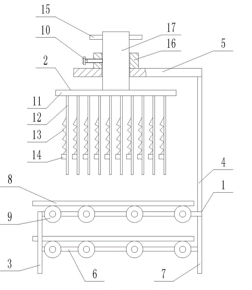 Dried tofu slicing machine