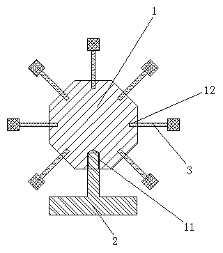 Dandelion-like multi-directional broadband piezoelectric vibration energy collection device