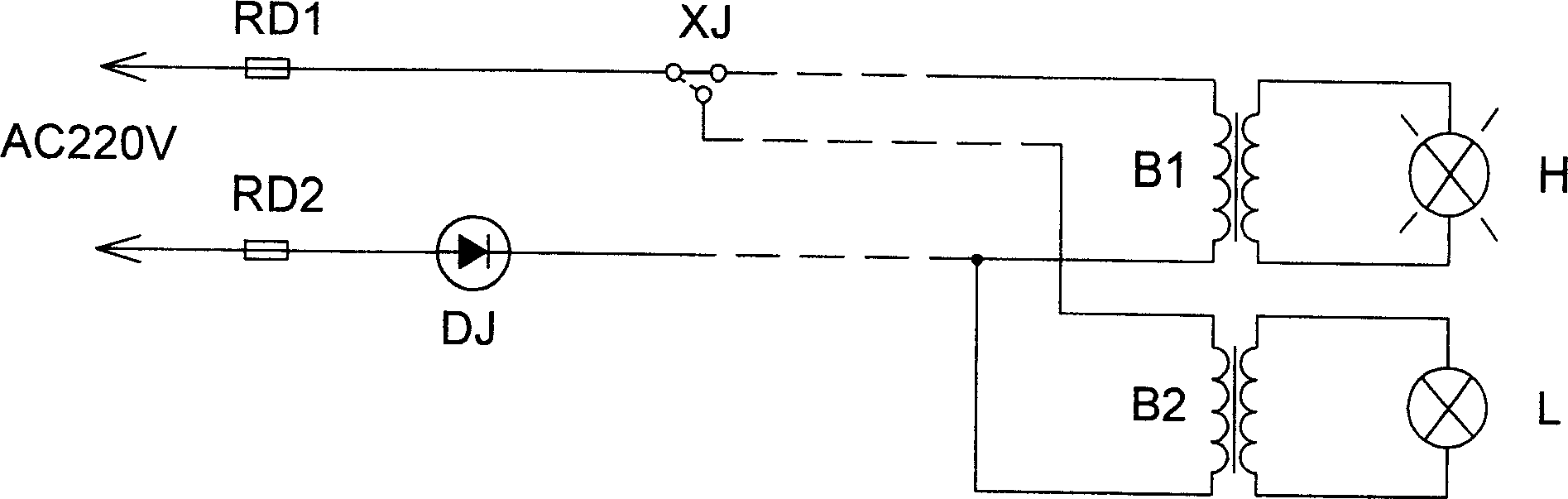 System for monitoring lamps at signal locations of railroad and adjustment method