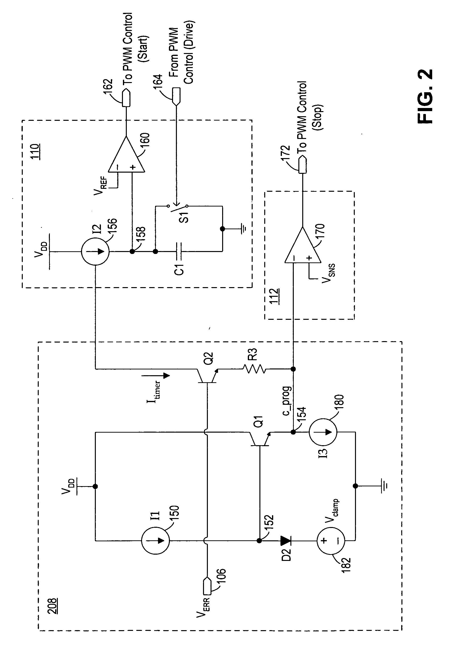 PFM and current controlled switching regulator