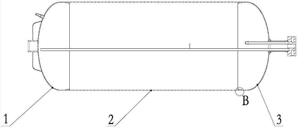 A kind of circular seam welding method of inner liner of stainless steel gas cylinder