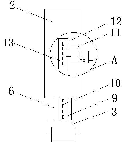 Medical stretcher and operation method