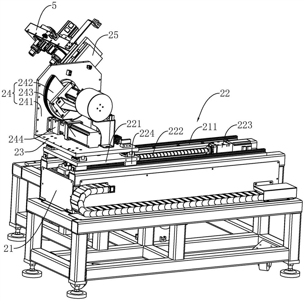 Horizontal multi-functional bristle trimming machine