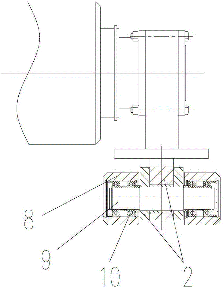 Roller way suitable for equipment movement