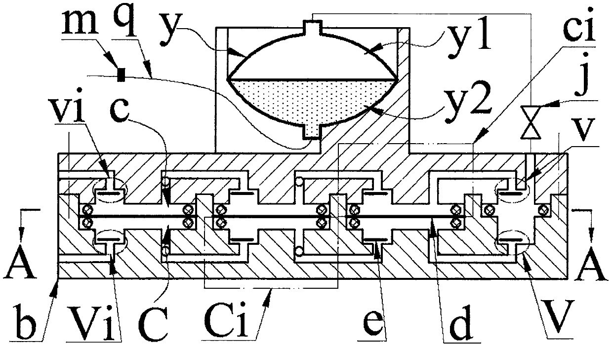 Step-by-step pressurizing pneumatic infusion device