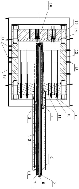 A simulation experiment system and method for solidification reformation of weakly cemented hydrate layer