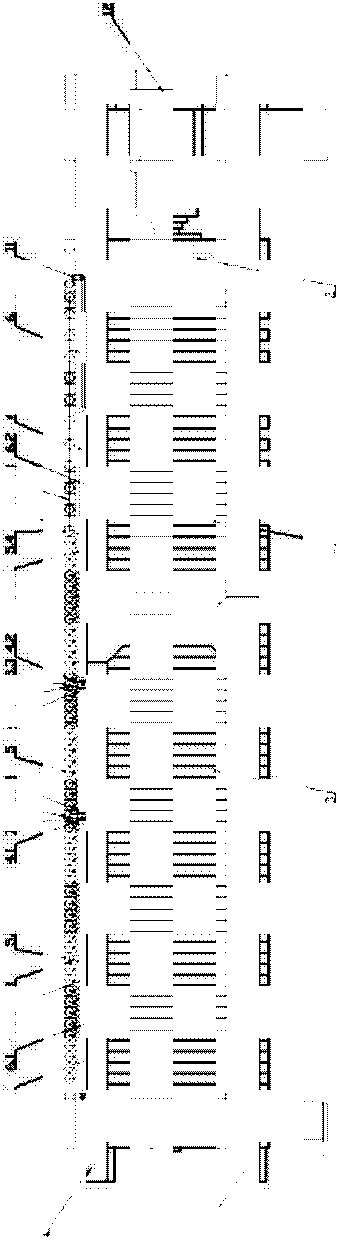 Quick-opening device for filter board of pressure filter