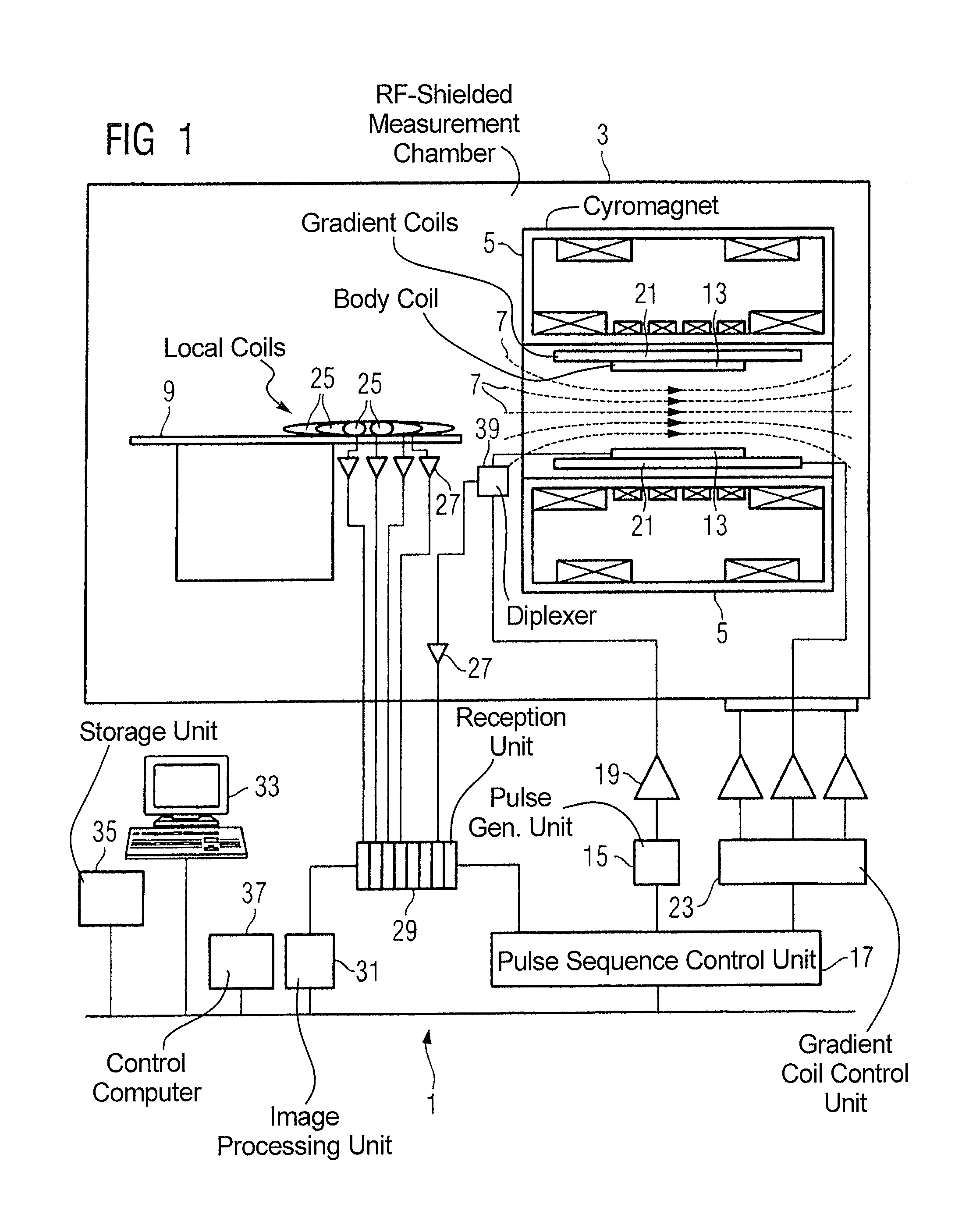 Method and magnetic resonance apparatus for determination of patient movement during data acquisition