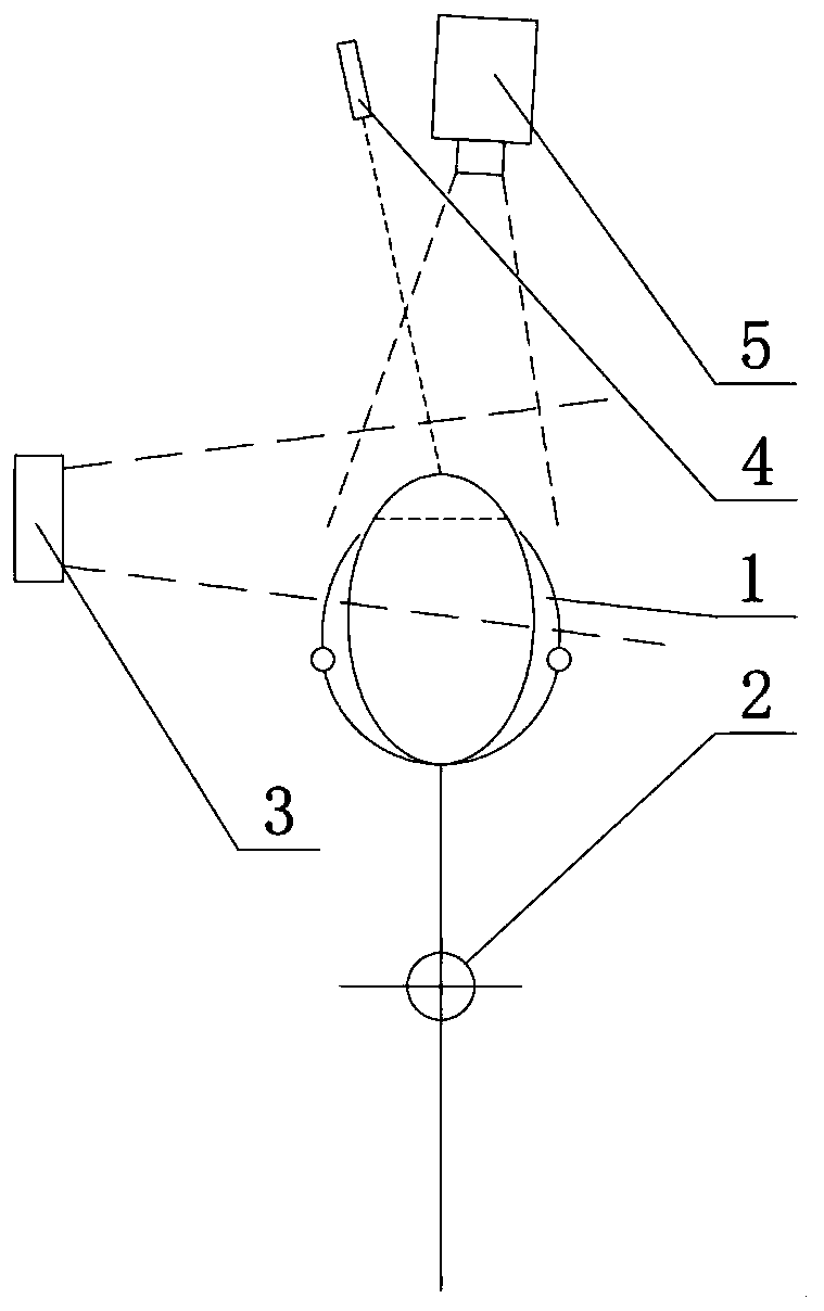 Automatic egg shelling method and device