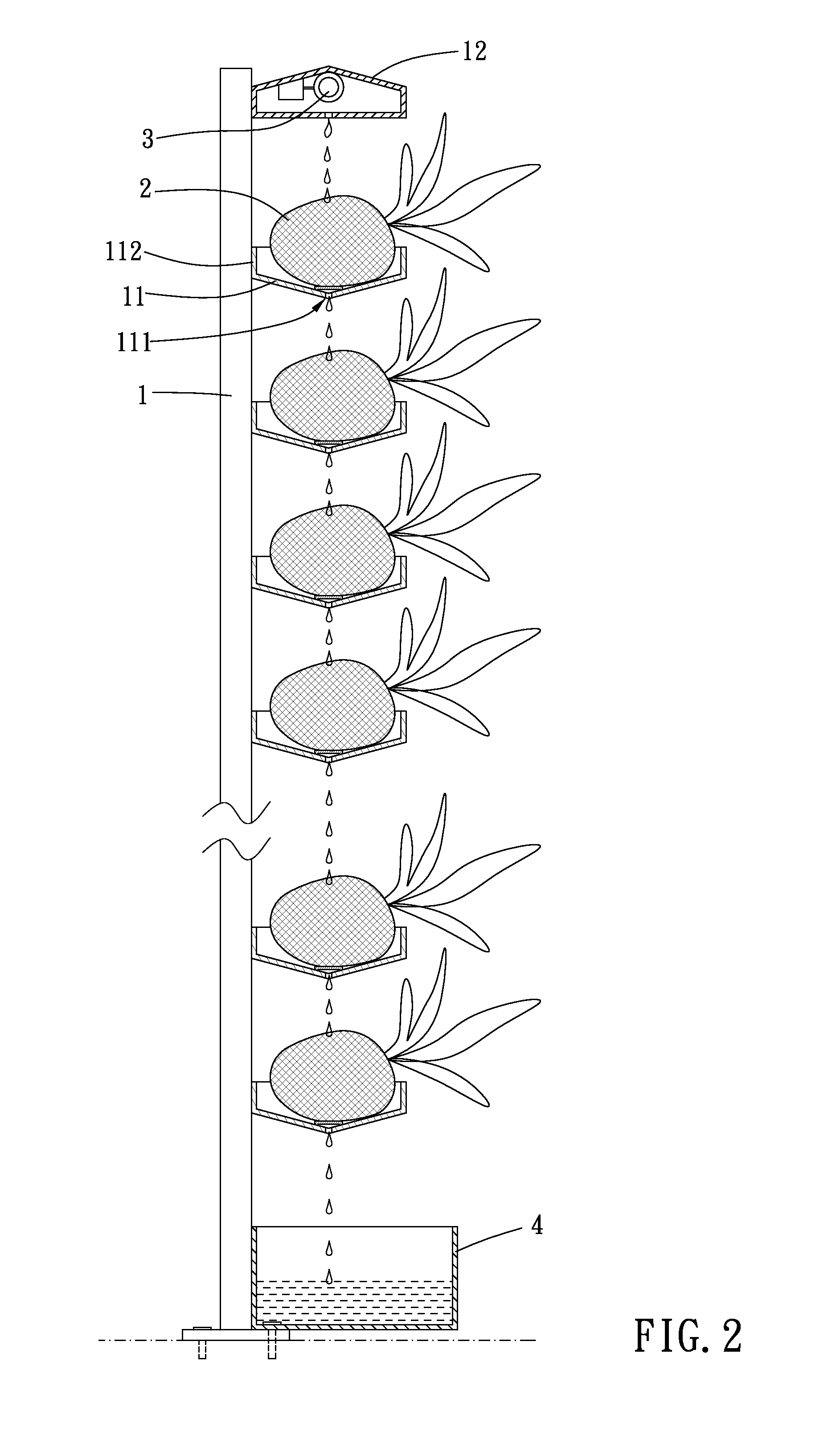 Plant develop rack