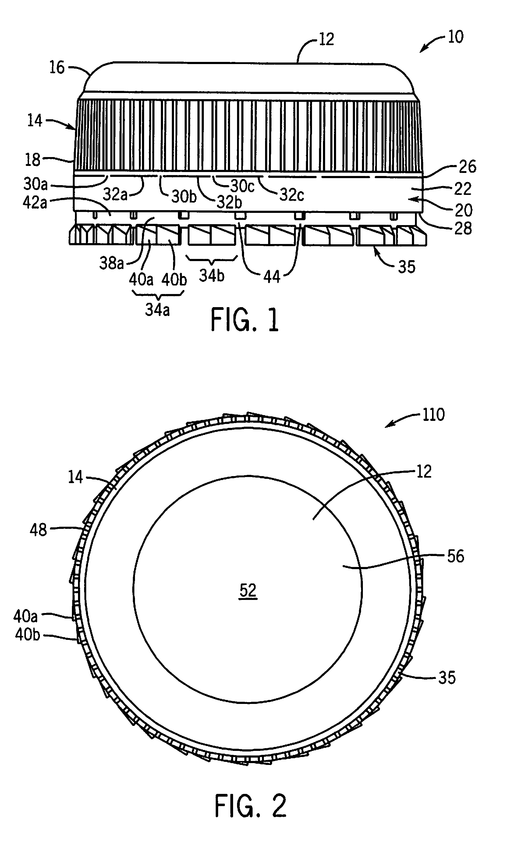 Container closure assembly