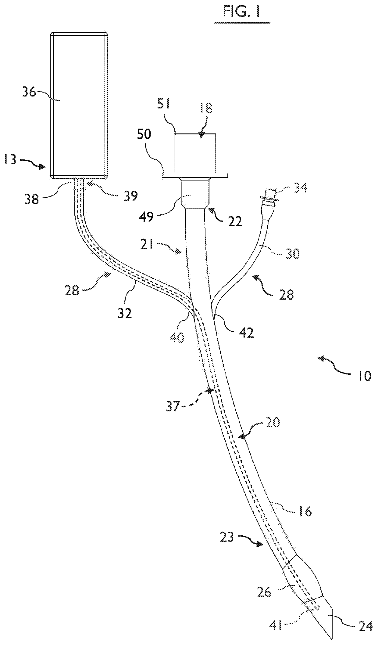 Methods and apparatus to deliver therapeutic non-ultraviolet electromagnetic radiation for an endotracheal tube