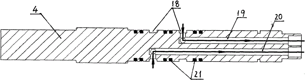 Liquid fertilization mechanism