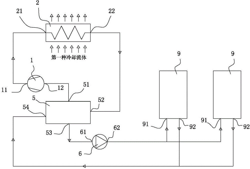 Refrigerating device