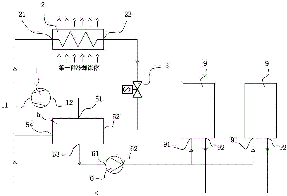 Refrigerating device