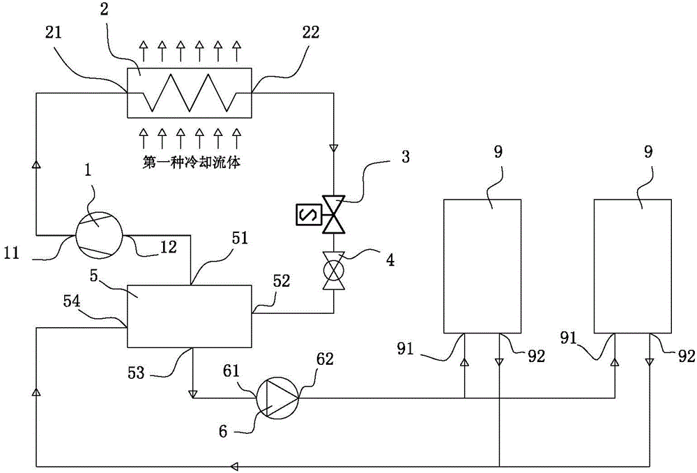 Refrigerating device