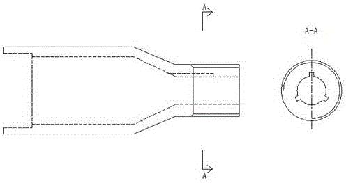 Low-temperature abrasive jet machining device