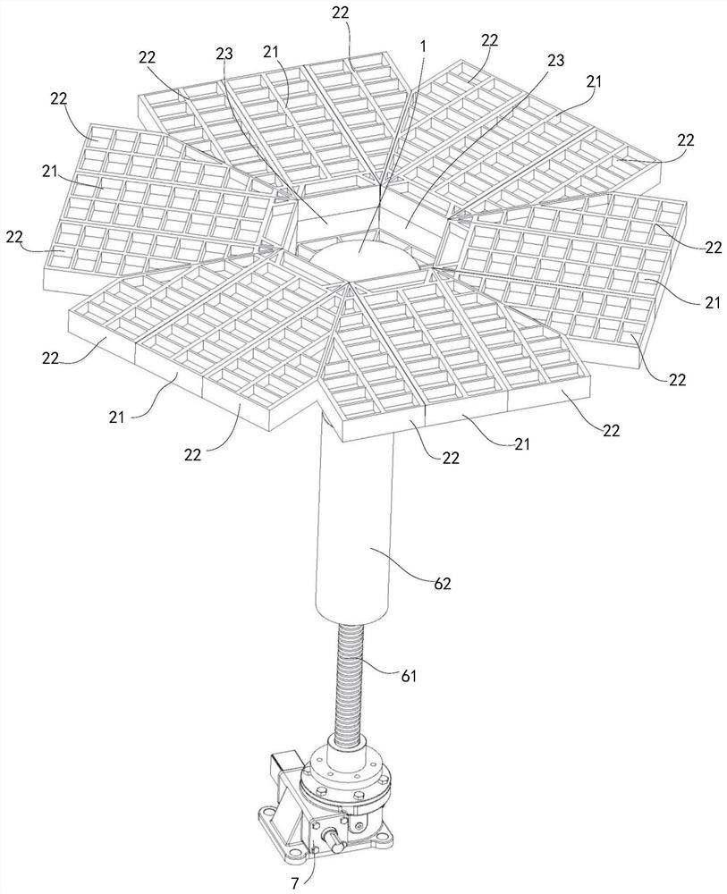 Foldable and unfoldable space platform