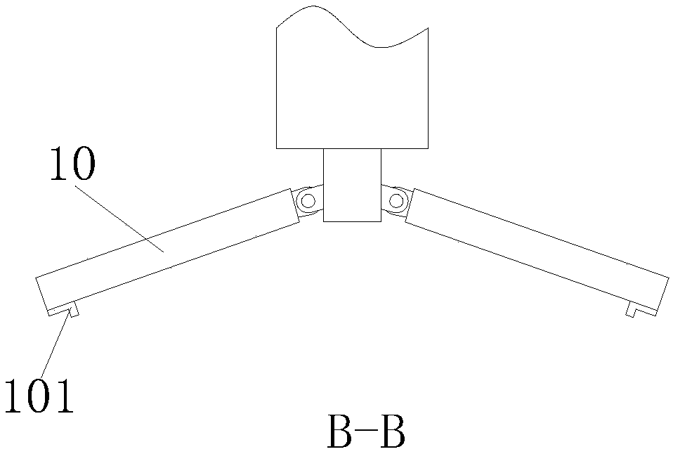 Double-layer wood adhesive device