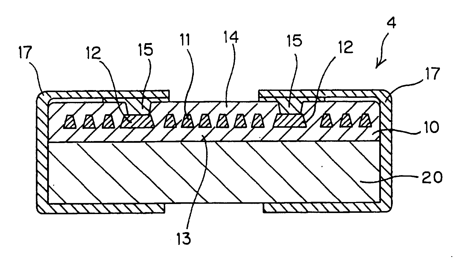 Surface mounting type planar magnetic device and production method thereof