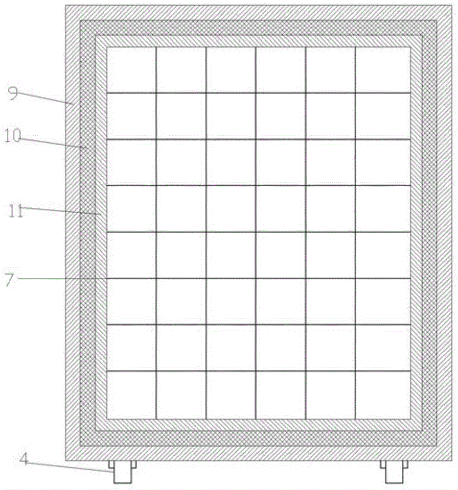 Cellular waterproof mobile signal shielding cabinet