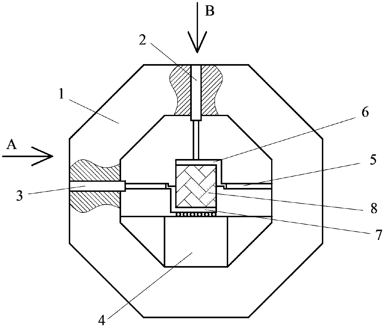 Multi-functional mechanical property tester of rock