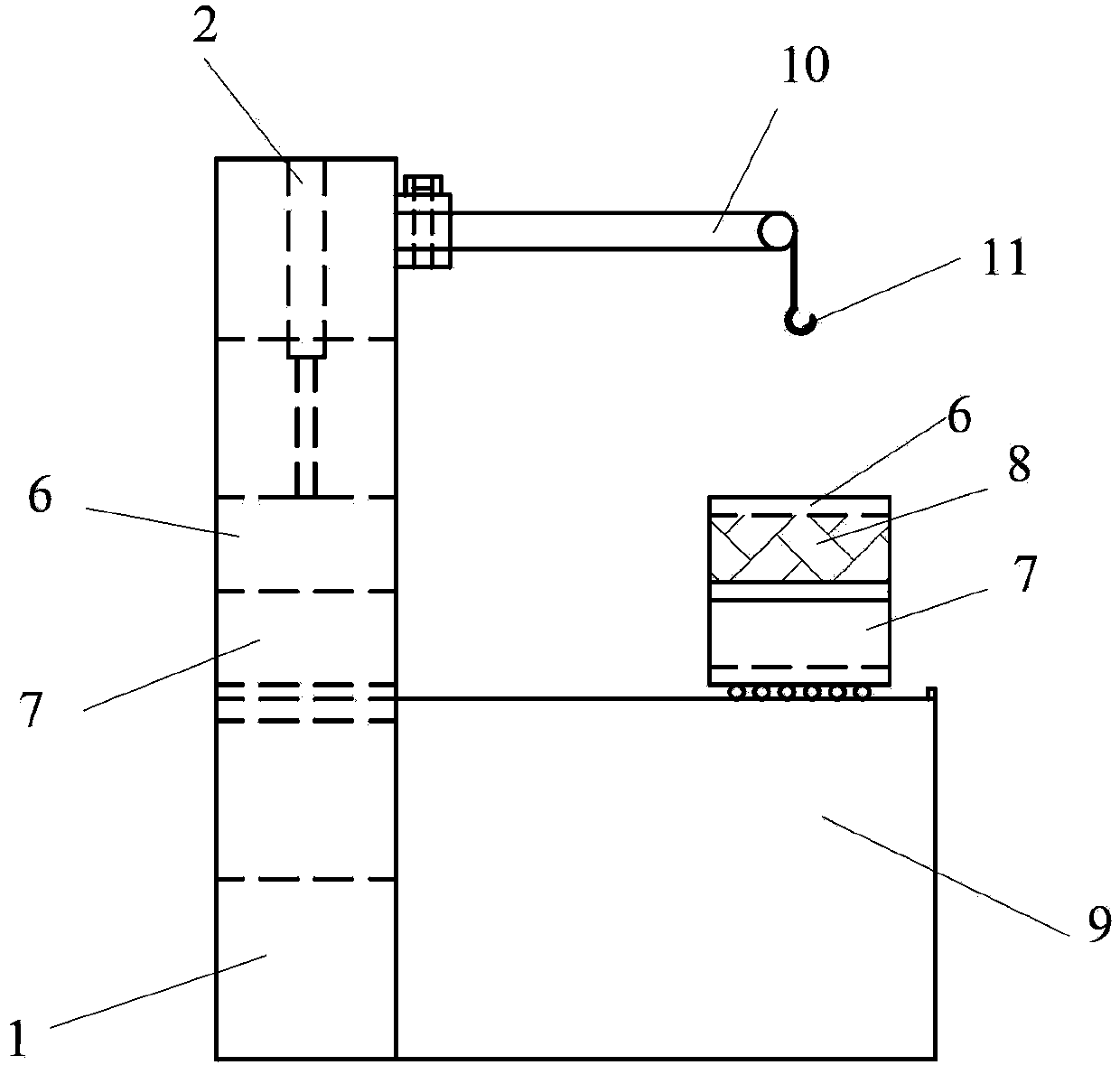 Multi-functional mechanical property tester of rock