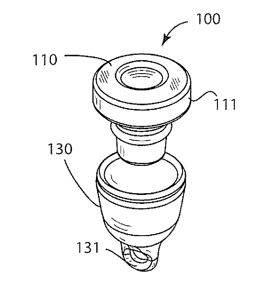 Reuseable bottle cap having identification means