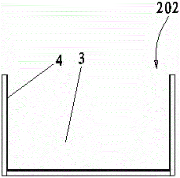 A land-based sea ice collection device and collection method