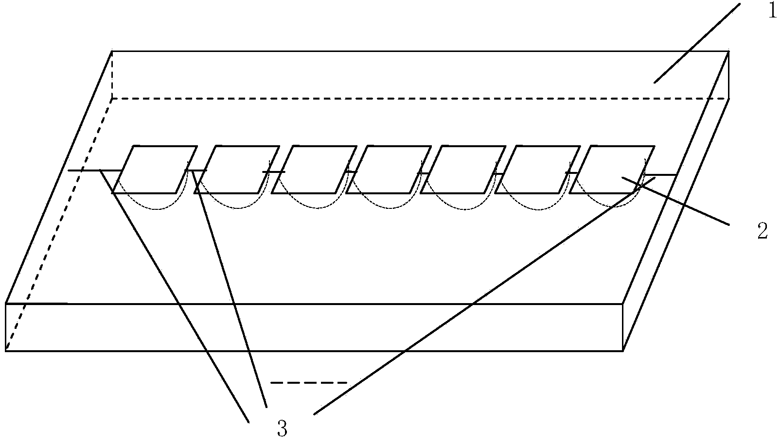 Novel optical fiber touch sensor array and manufacturing method thereof