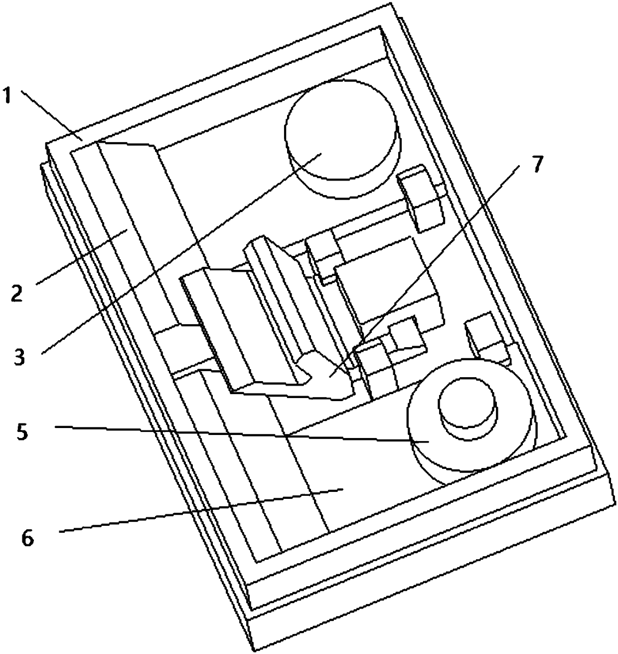 Magnetic conductance type shoe energy collection device