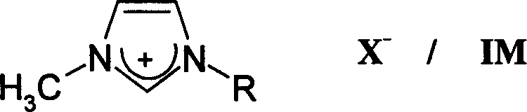 Dibasic ion liquid containing dialkylation imidazole salt and imidazole as well as its preparing method