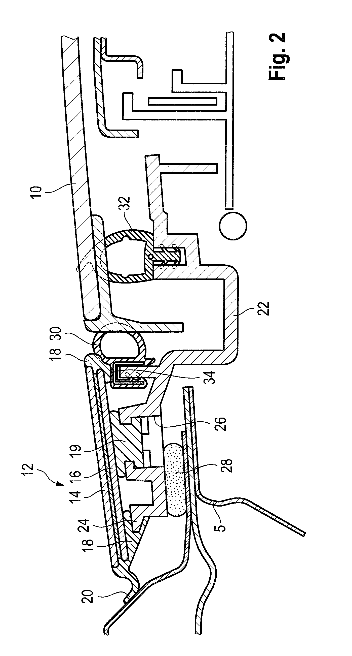 Method of attaching functional components to a roof element of a vehicle, and vehicle roof element