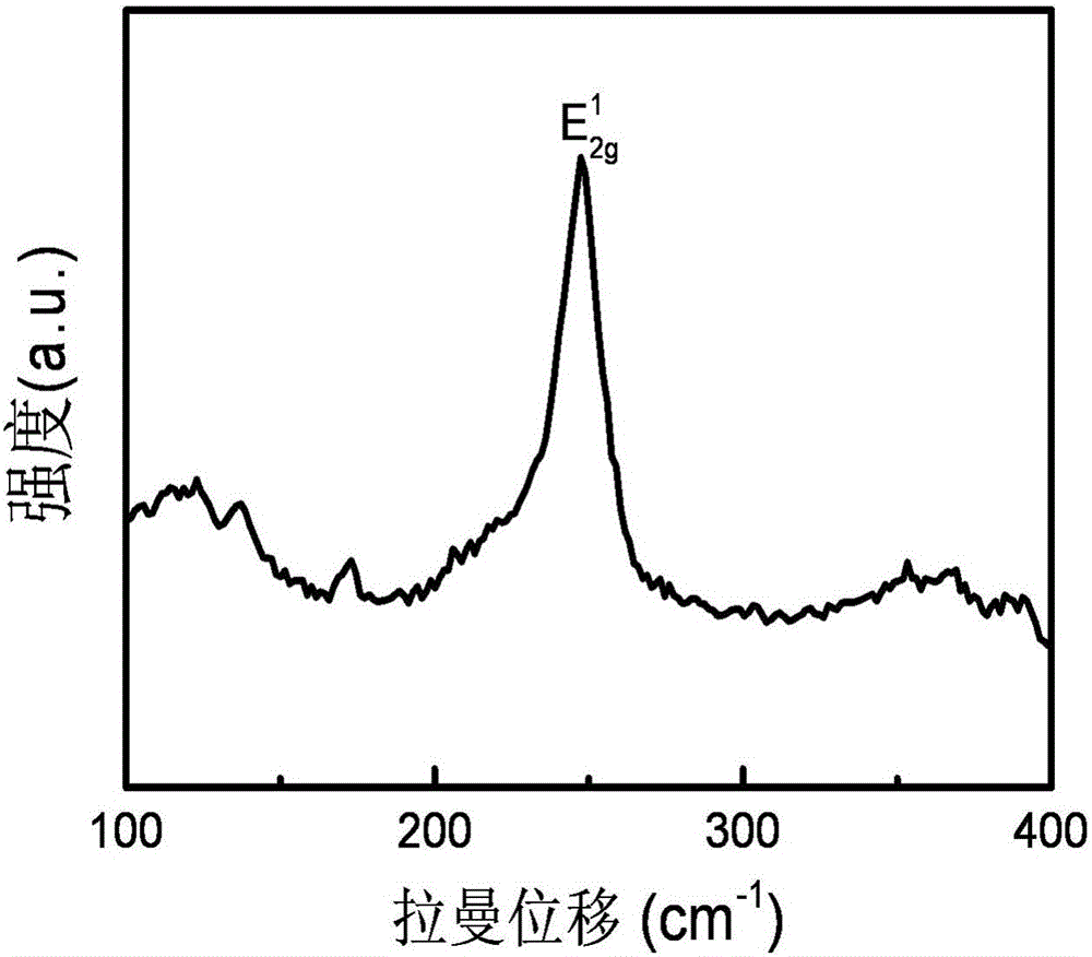 Method for preparing tungsten diselenide nanoflower