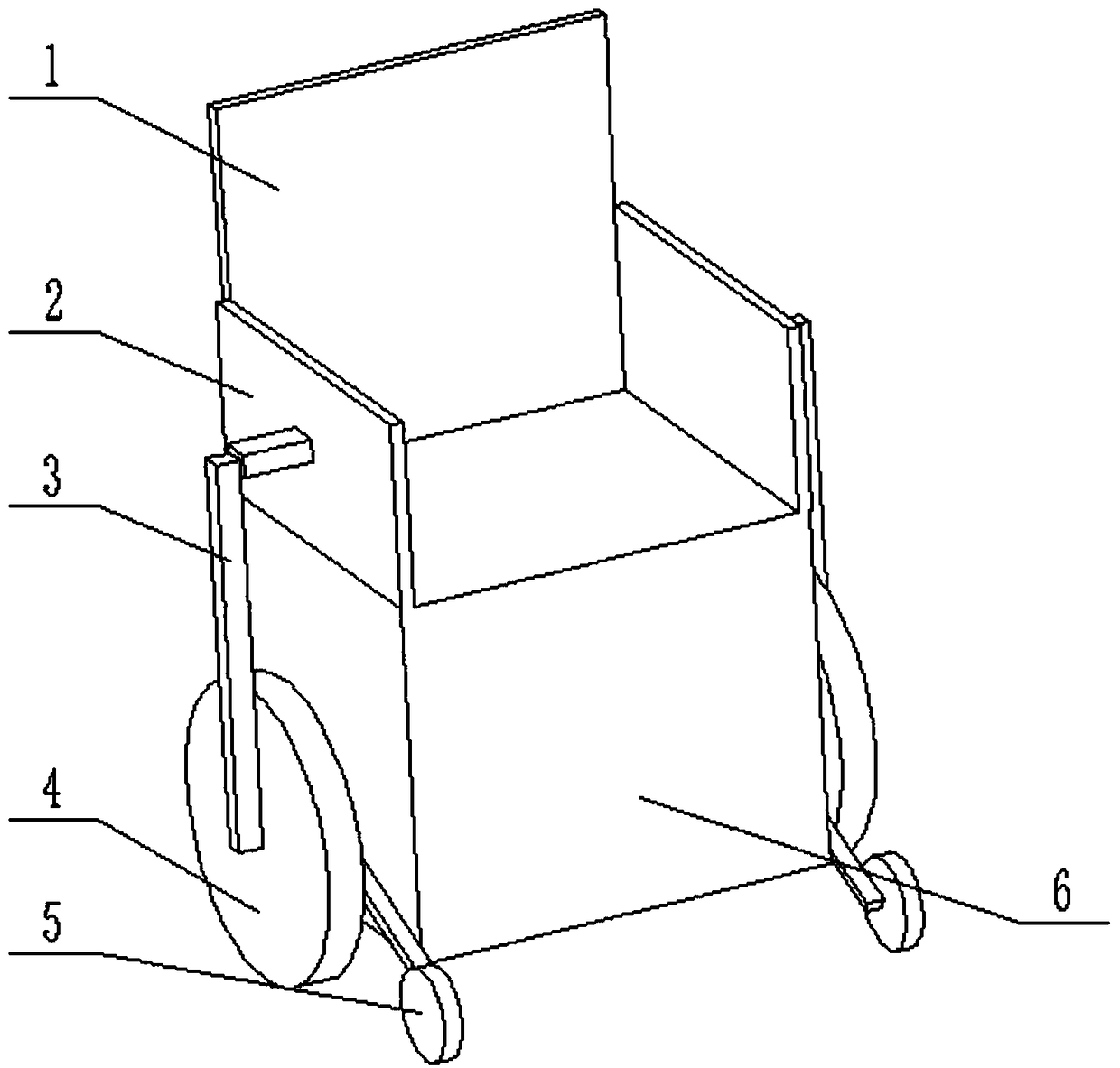 Medical multifunctional nursing wheelchair