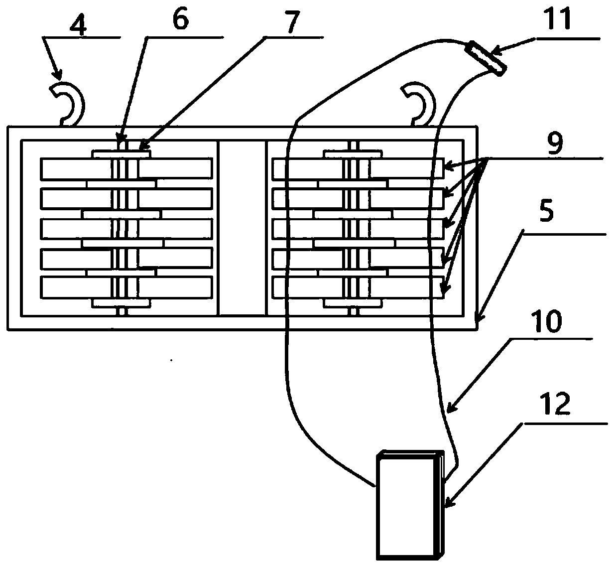 Medical bed and bed tail plate